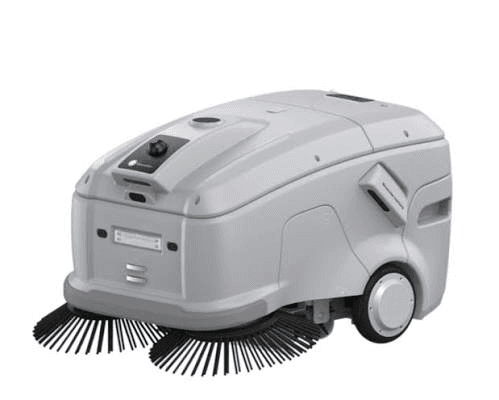 Sveabot V100 indoor and outdoor sweeper robot